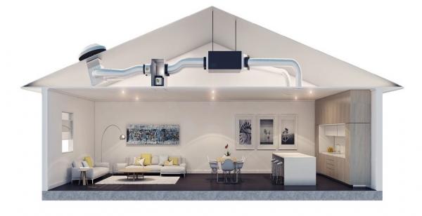 تهویه مطبوع داکت اسپلیت