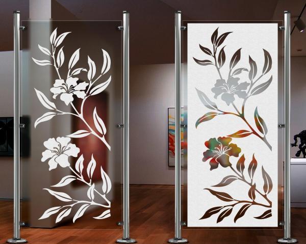 کاربرد و انواع شیشه طرح دار یا دکوراتیو در دکوراسیون